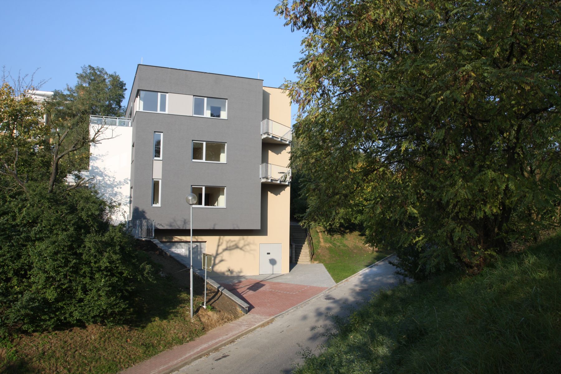 A residential house in Chaloupky, Brno-Komín